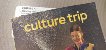 A print copy of the Culture Trip magazine